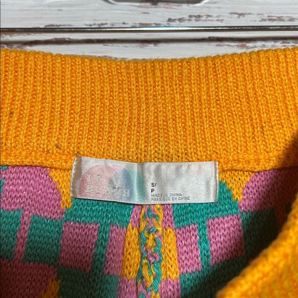 Free People Beach Malibu Pattern Knit Colorful Geometric Women Shorts Small - Picture 9 of 13